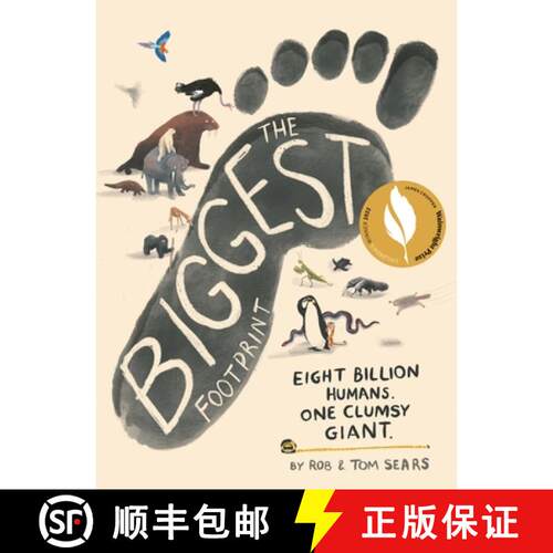 【3-4周达】精装 The Biggest Footprint: Eight Billion Humans. One Clumsy Giant. [9781838853495]