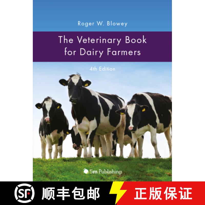 【3-4周达】The Veterinary Book for Dairy Farmers: 4th Edition [9781908397775]