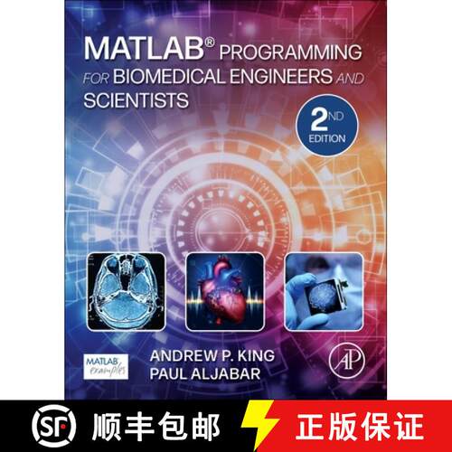 【3-4周达】MATLAB Programming for Biomedical Engineers and Scientists [9780323857734]