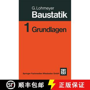 【3-4周达】Baustatik : Teil 1: Grundlagen (5. Auflage 1985) [9783519450061]