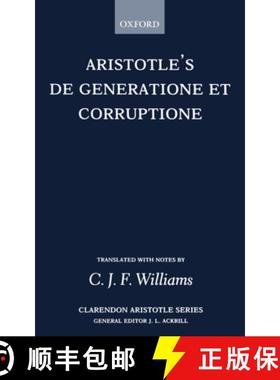 【3-4周达】de Generatione Et Corruptione [9780198720638]