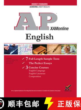 【3-4周达】AP English: Language, Literature, and Composition Exam, 2018 Edition (College Test Prepara... [9781607876328]