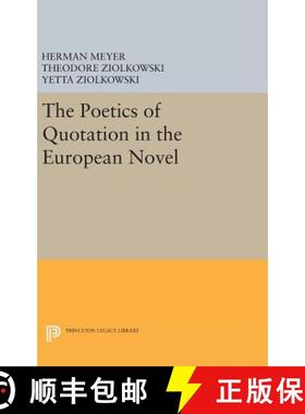 【3-4周达】The Poetics of Quotation in the European Novel [9780691649351]