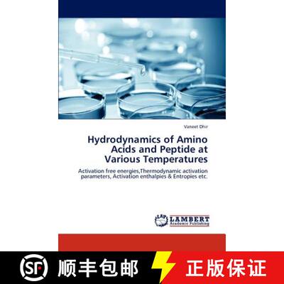 预订 Hydrodynamics of Amino Acids and Peptide at Various Temperatures [9783847317968]