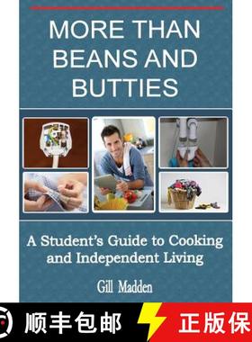 【3-4周达】More Than Beans and Butties: A Student's Guide to Cooking and Independent Living [9781326312732]