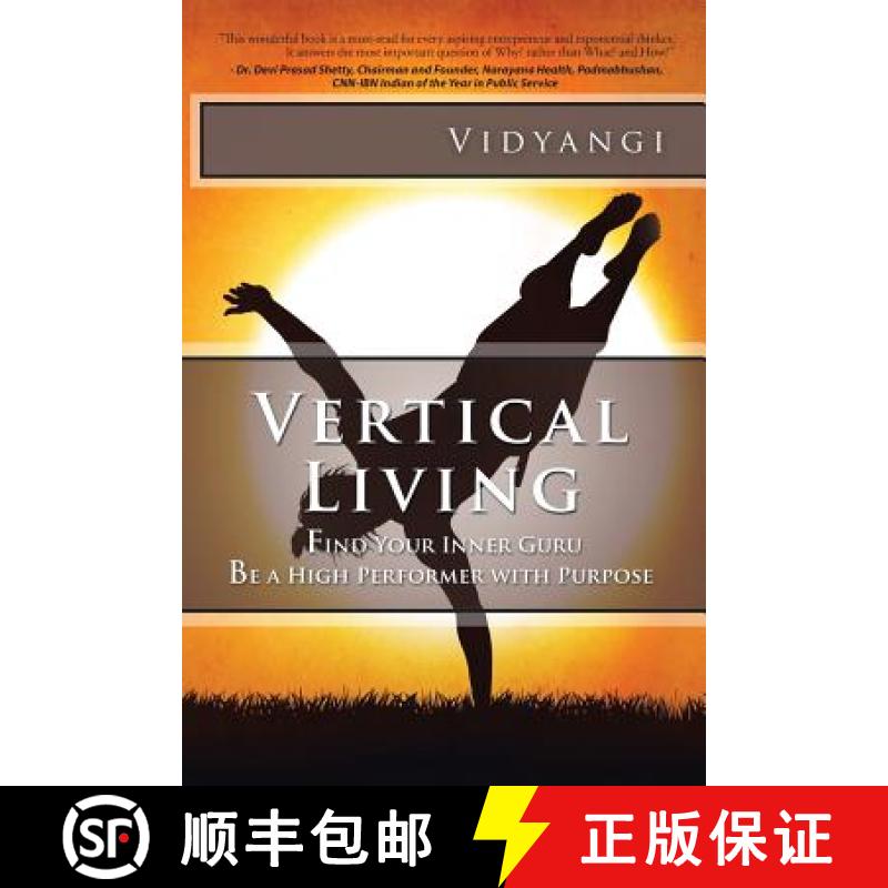 【3-4周达】Vertical Living: Find Your Inner Guru Be a High Performer with Purpose [9781482875485]