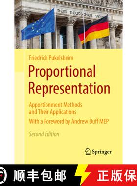 【3-4周达】Proportional Representation : Apportionment Methods and Their Applications [9783319647067]