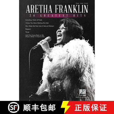 【3-4周达】Aretha Franklin - 20 Greatest Hits: 20 Greatest Hits (PVG) [9781480384590]