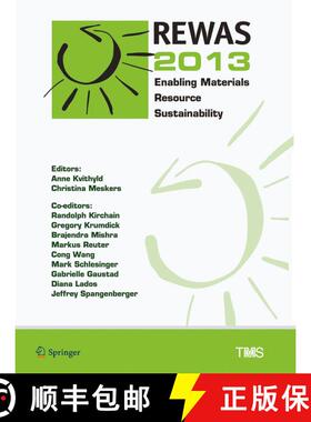 【3-4周达】REWAS 2013: Enabling Materials Resource Sustainability (1st ed. 2016) [9783319485805]