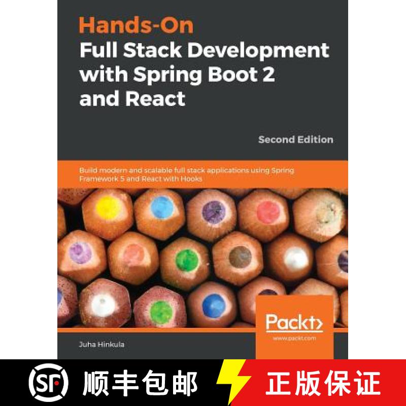 预订 Hands-On Full Stack Development with Spring Boot 2 and React : Build modern and scalable full st... [9781838822361]