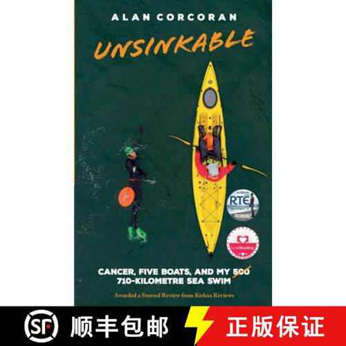 【3-4周达】Unsinkable: Cancer, Five Boats, and my 710-Kilometre Sea Swim [9781838365028]