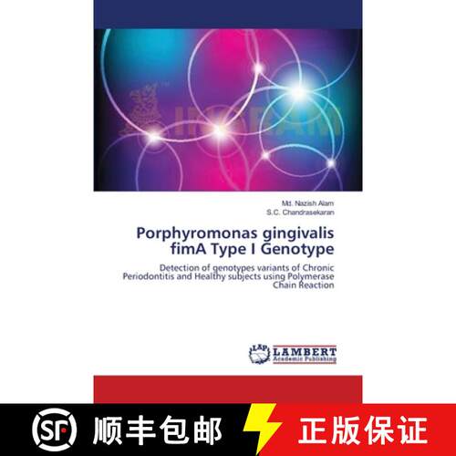 预订 Porphyromonas gingivalis  fimA Type I Genotype [9783659206535]