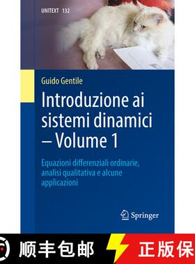 【3-4周达】Introduzione AI Sistemi Dinamici - Volume 1: Equazioni Diﬀerenziali Ordinarie, Anal... [9788847040113]