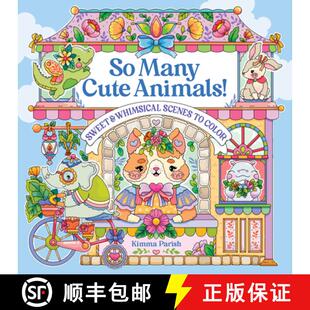 9781684620876 Color 4周达 Whimsical Cute Many Animals Scenes Sweet
