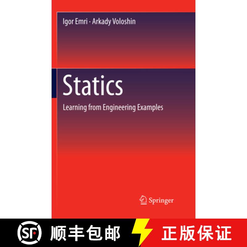 【3-4周达】Statics : Learning from Engineering Examples [9781493979677]
