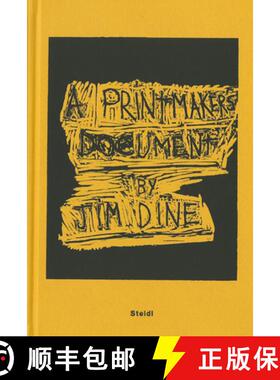 【3-4周达】Jim Dine: A Printmaker's Document [9783869306445]