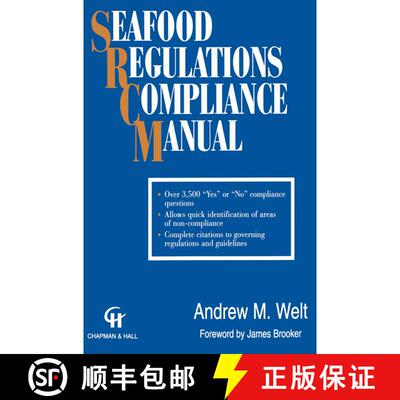 【3-4周达】Seafood Regulations Compliance Manual [9780412987519]