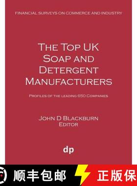 【3-4周达】The Top UK Soap and Detergent Manufacturers: Profiles of the leading 650 companies [9781912736300]