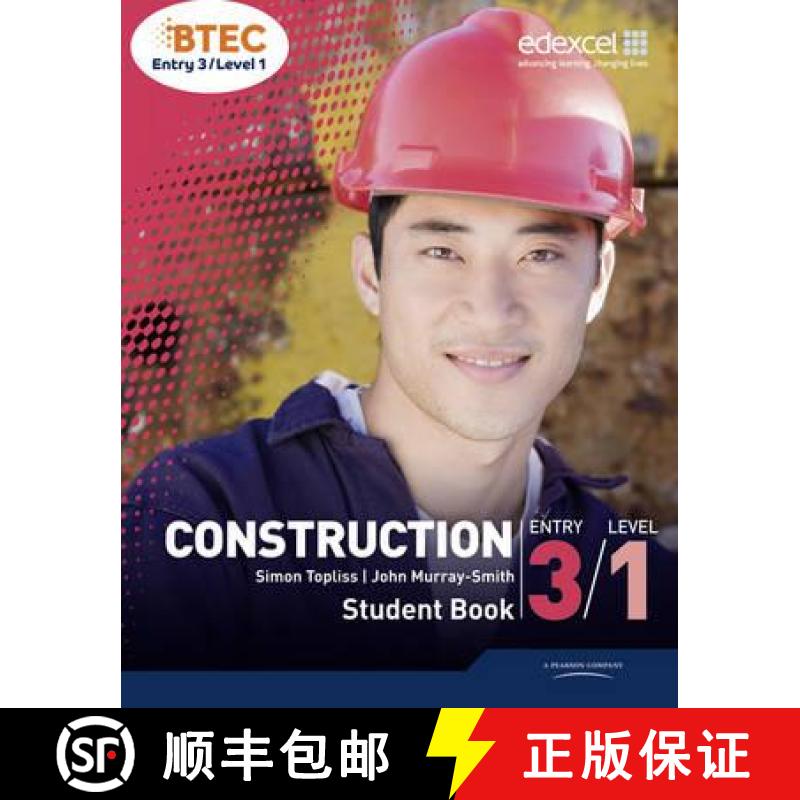 【3-4周达】BTEC Entry 3/Level 1 Construction Student Book [9781846909207]