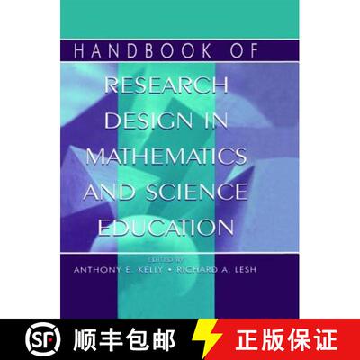【3-4周达】精装 Handbook of Research Design in Mathematics and Science Education [9780805832815]