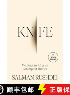 【3-4周达】Knife: Meditations After an Attempted Murder [9780593913659]