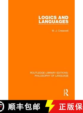 【3-4周达】LOGICS AND LANGUAGES (RLE, PHILOSOP [9781138686458]