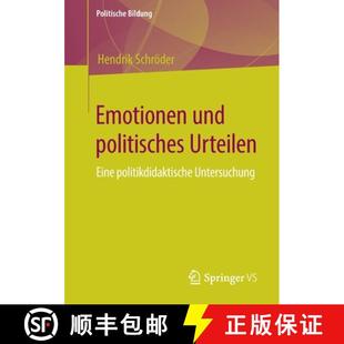 Urteilen 9783658306557 4周达 Untersuchung politikdidaktische Eine politisches und Emotionen