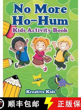 【3-4周达】No More Ho-Hum Kids Activity Book [9781683772217]