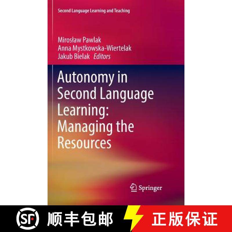 【3-4周达】Autonomy in Second Language Learning: Managing the Resources [9783319791593]