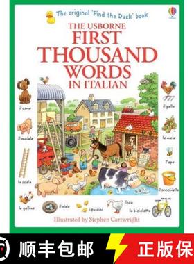 【3-4周达】First Thousand Words in Italian [9781409566144]