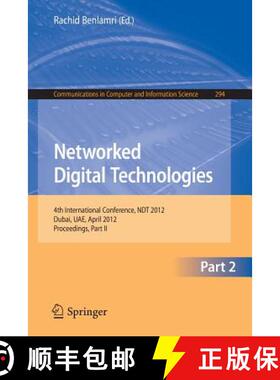 【3-4周达】Networked Digital Technologies, Part II : 4th International Conference, NDT 2012, Dubai, U... [9783642305665]