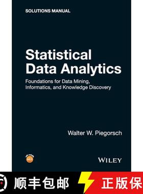 【3-4周达】Statistical Data Analytics -  Foundations For Datamining, Informatics, And Knowledge Disco... [9781119030652]