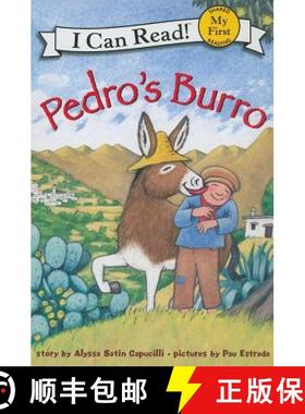 【3-4周达】Pedro's Burro (My First I Can Read) [9780060560331]