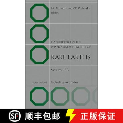 【3-4周达】Handbook on the Physics and Chemistry of Rare Earths: Volume 56 : Including Actinides [9780444642998]