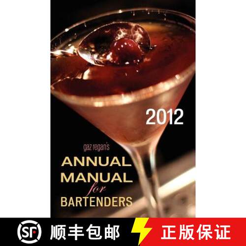 【3-4周达】gaz regan's ANNUAL MANUAL for Bartenders, 2012 [9781907434013]