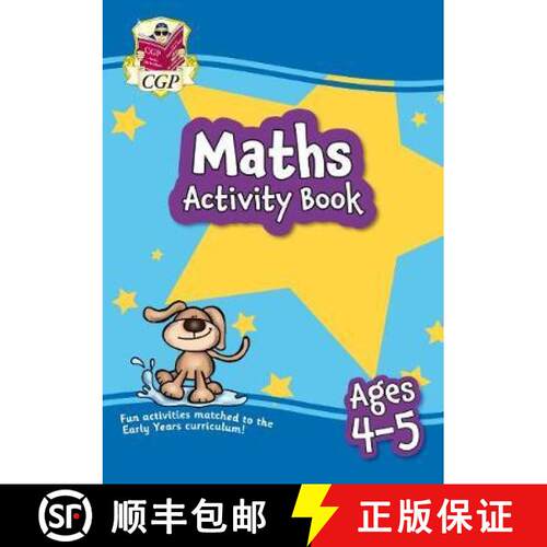New Maths Activity Book for Ages 4-5 (Reception): perfect for learning at home [9781789086034]