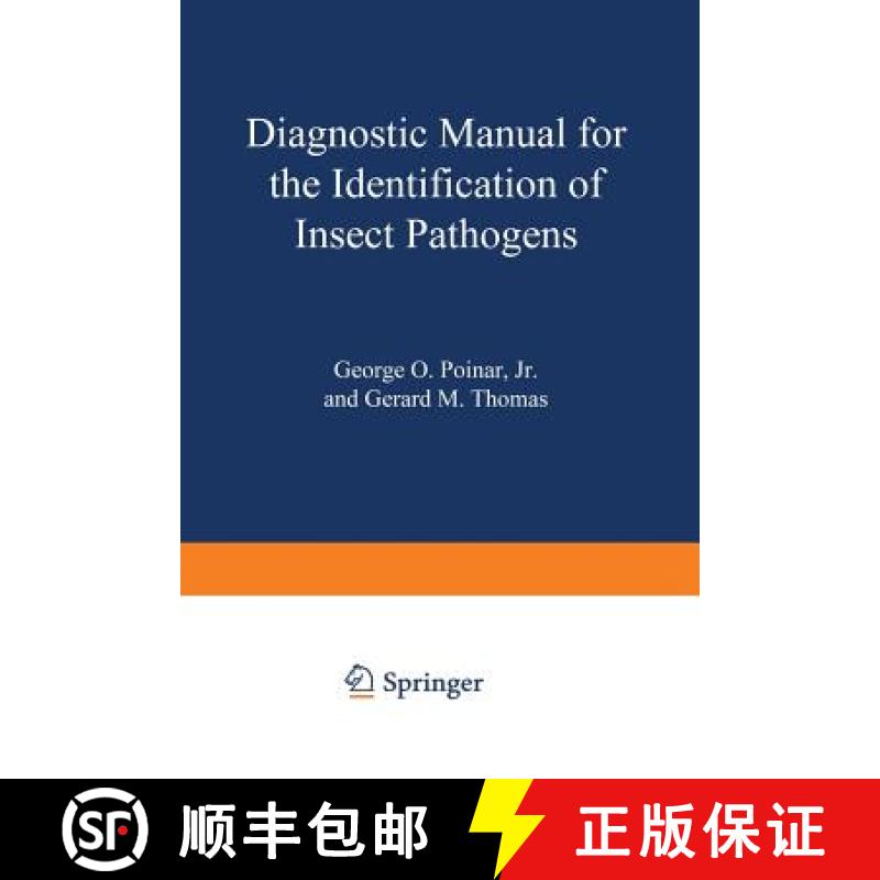 【3-4周达】Diagnostic Manual for the Identification of Insect Pathogens [9781468424416]