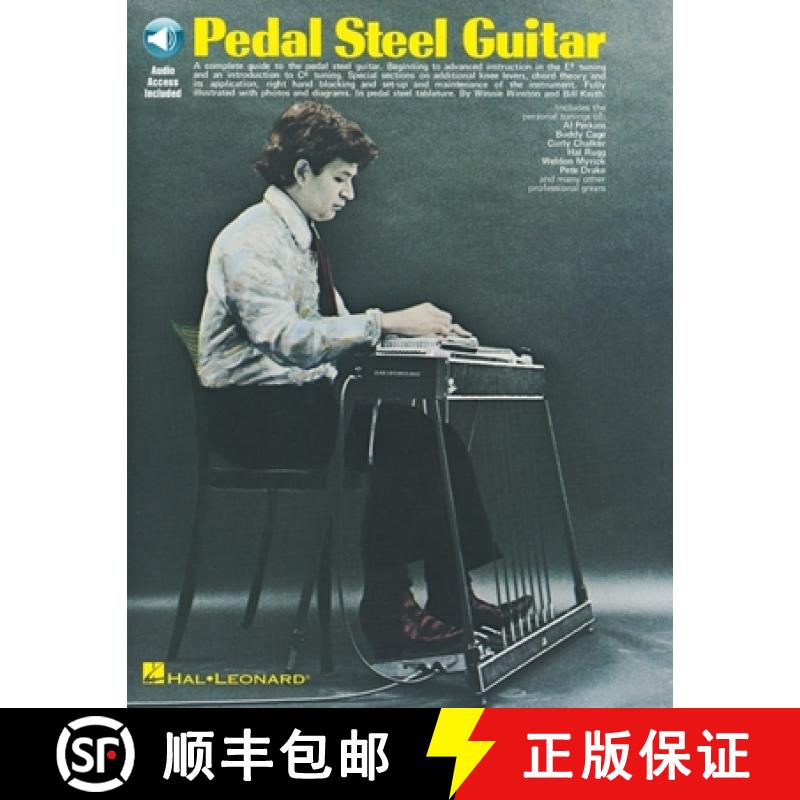 【4周达】Pedal Steel Guitar Book/Online Audio [9780825601699]
