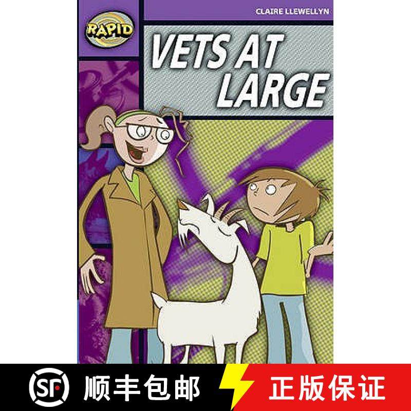 【3-4周达】Rapid Reading: Vets at Large (Stage 1, Level 1b) [9780435910228]