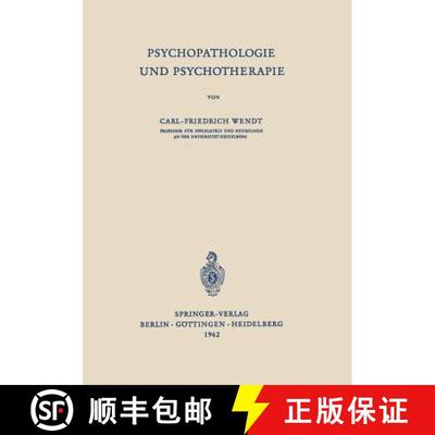 【3-4周达】Psychopathologie und Psychotherapie [9783540029236]