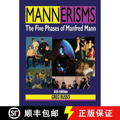 【3-4周达】Mannerisms: The Five Phases of Manfred Mann [9780998355085]