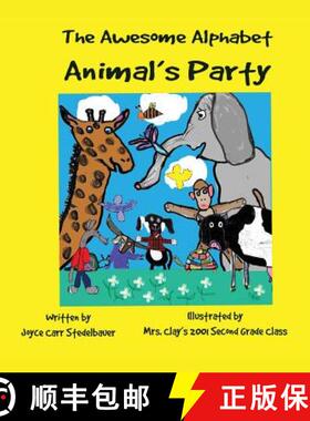 【3-4周达】The Awesome Alphabet Animal's Party [9781945990533]