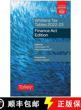 【3-4周达】Whillans's Tax Tables 2022-23 (Finance Act edition) [9781474321181]