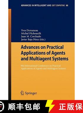 【3-4周达】Advances on Practical Applications of Agents and Multiagent Systems: 9th International Con... [9783642198748]