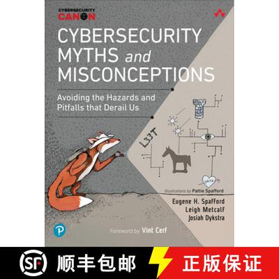 【3-4周达】Cybersecurity Myths and Misconceptions: Avoiding the Hazards and Pitfalls That Derail You [9780137929238]
