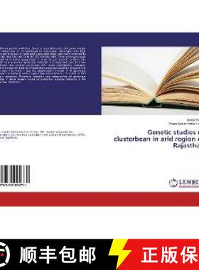 预订 Genetic studies of clusterbean in arid region of Rajasthan [9783330004771]