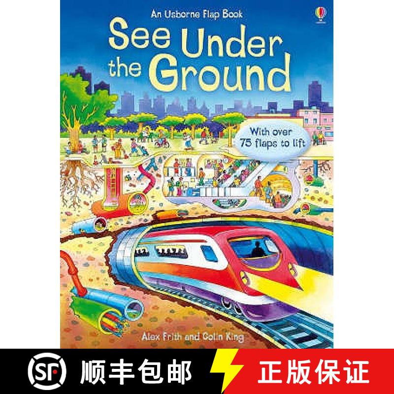 【3-4周达】See Inside Under the Ground: Under the Ground [9780746077702]