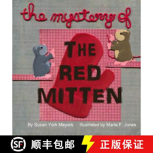【3-4周达】精装 The Mystery of the Red Mitten [9780692455869]