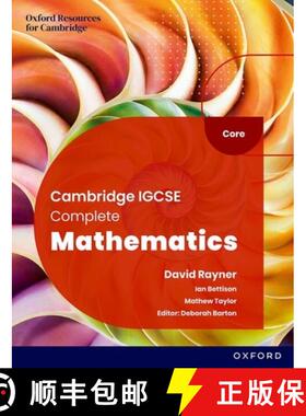 预订 Cambridge IGCSE Complete Mathematics Core: Student Book Sixth Edition [9781382042499]