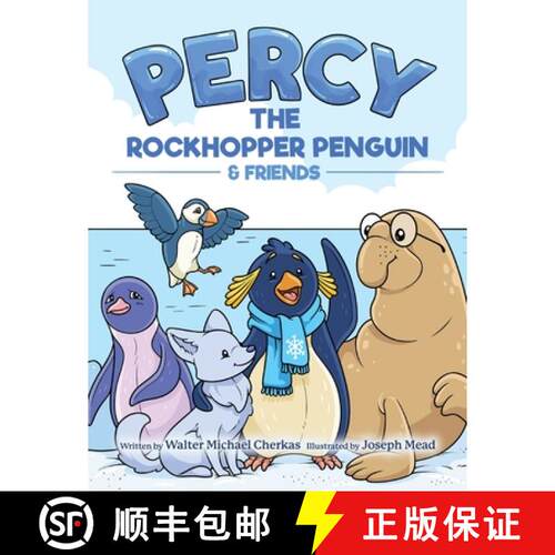 【3-4周达】Percy the Rockhopper Penguin and Friends [9798822937468]
